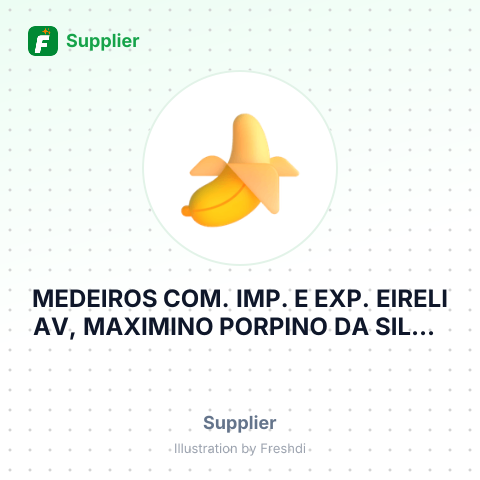MEDEIROS COM. IMP. E EXP. EIRELI AV, MAXIMINO PORPINO DA SILVA – summary card, no photo uploaded yet