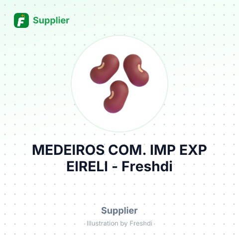 MEDEIROS COM. IMP EXP EIRELI – summary card, no photo uploaded yet