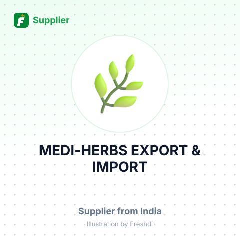 MEDI-HERBS EXPORT & IMPORT – summary card, no photo uploaded yet
