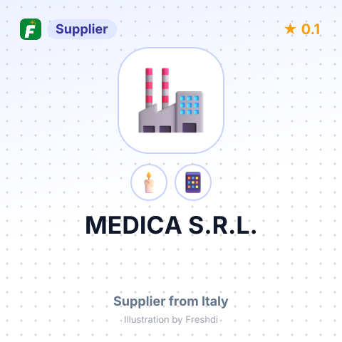 MEDICA S.R.L. – summary card, no photo uploaded yet