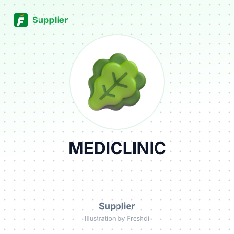 MEDICLINIC – summary card, no photo uploaded yet