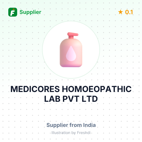 MEDICORES HOMOEOPATHIC LAB PVT LTD – summary card, no photo uploaded yet