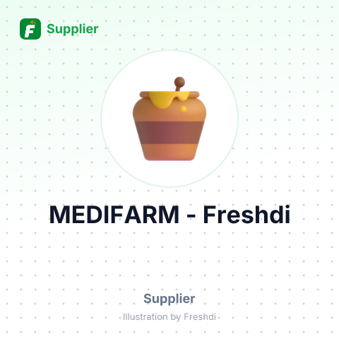 MEDIFARM – summary card, no photo uploaded yet