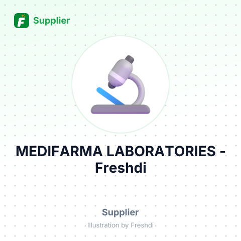 MEDIFARMA LABORATORIES – summary card, no photo uploaded yet