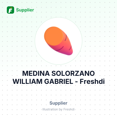 MEDINA SOLORZANO WILLIAM GABRIEL – summary card, no photo uploaded yet