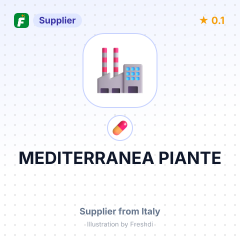 MEDITERRANEA PIANTE – summary card, no photo uploaded yet