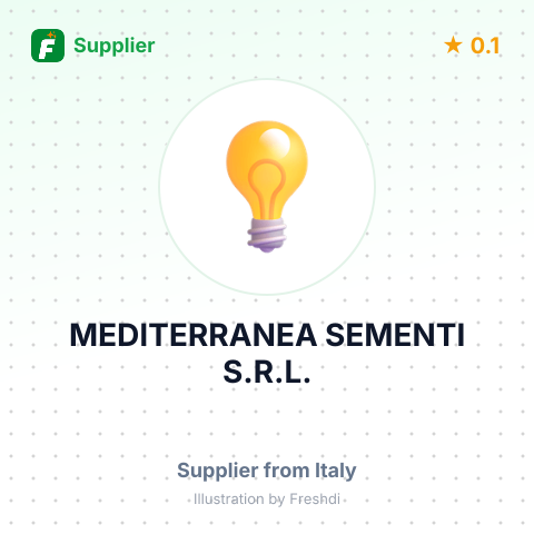 MEDITERRANEA SEMENTI S.R.L. – summary card, no photo uploaded yet