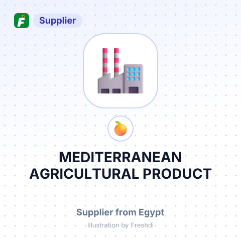 MEDITERRANEAN AGRICULTURAL PRODUCT – summary card, no photo uploaded yet