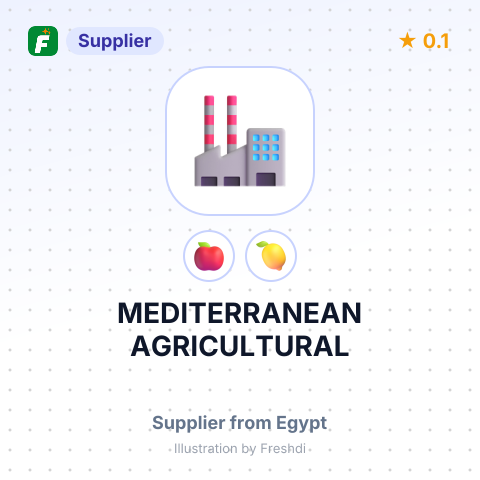 MEDITERRANEAN AGRICULTURAL – summary card, no photo uploaded yet