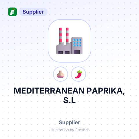 MEDITERRANEAN PAPRIKA, S.L – summary card, no photo uploaded yet