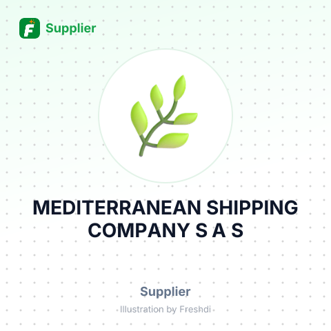 MEDITERRANEAN SHIPPING COMPANY S A S – summary card, no photo uploaded yet