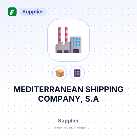 MEDITERRANEAN SHIPPING COMPANY, S.A – summary card, no photo uploaded yet