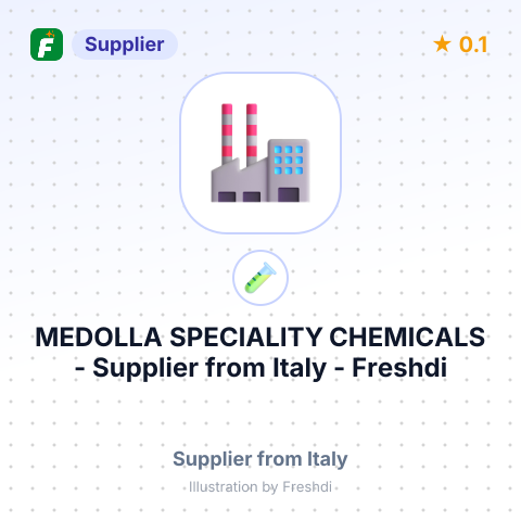 MEDOLLA SPECIALITY CHEMICALS – summary card, no photo uploaded yet