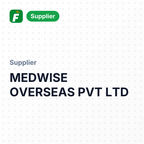 MEDWISE OVERSEAS PVT LTD – summary card, no photo uploaded yet
