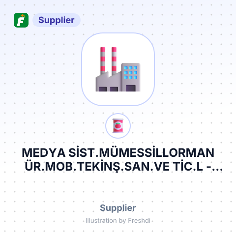MEDYA SİST.MÜMESSİLLORMAN ÜR.MOB.TEKİNŞ.SAN.VE TİC.L – summary card, no photo uploaded yet