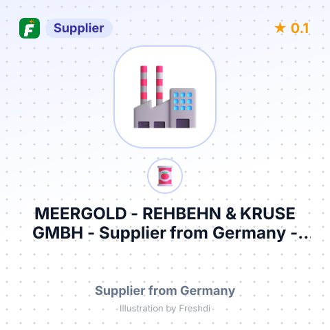 MEERGOLD - REHBEHN & KRUSE GMBH – summary card, no photo uploaded yet