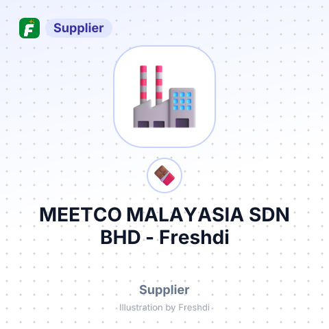 MEETCO MALAYASIA SDN BHD – summary card, no photo uploaded yet