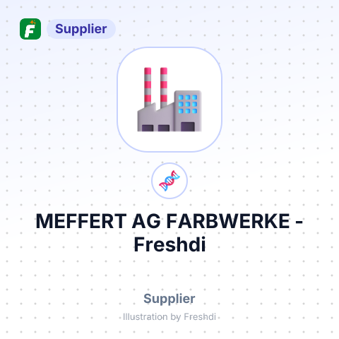 MEFFERT AG FARBWERKE – summary card, no photo uploaded yet