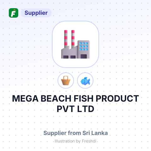 MEGA BEACH FISH PRODUCT PVT LTD – summary card, no photo uploaded yet