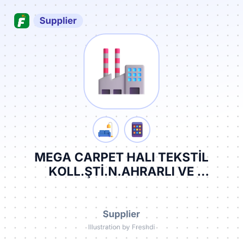 MEGA CARPET HALI TEKSTİL KOLL.ŞTİ.N.AHRARLI VE A.AHRARLI – summary card, no photo uploaded yet