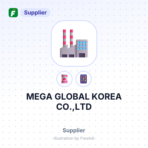 MEGA GLOBAL KOREA CO.,LTD – summary card, no photo uploaded yet