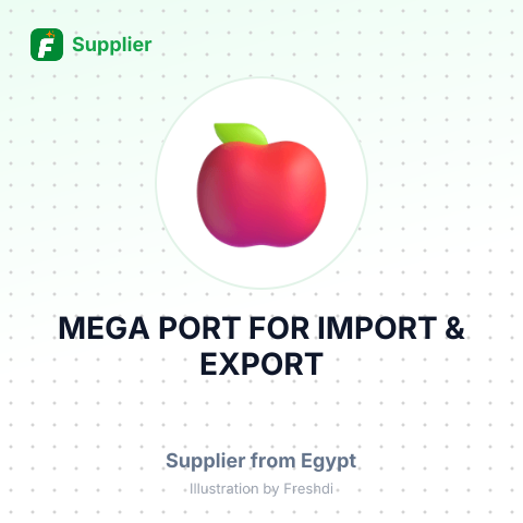 MEGA PORT FOR IMPORT & EXPORT – summary card, no photo uploaded yet