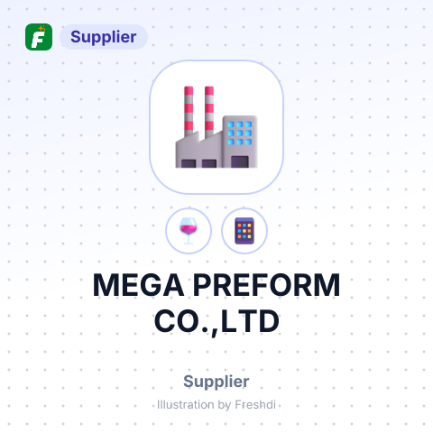 MEGA PREFORM CO.,LTD – summary card, no photo uploaded yet