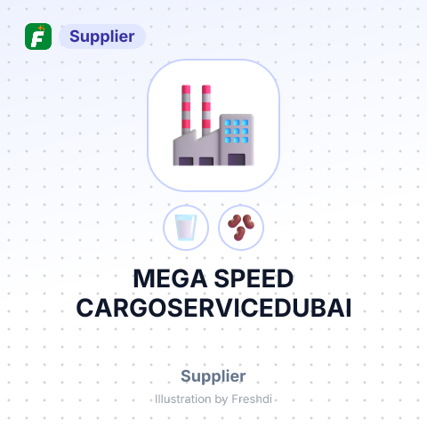 MEGA SPEED CARGOSERVICEDUBAI – summary card, no photo uploaded yet
