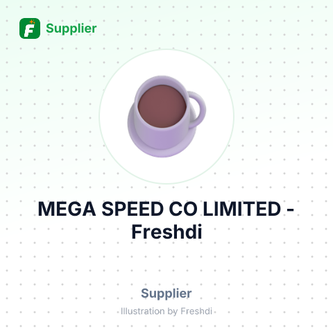 MEGA SPEED CO LIMITED – summary card, no photo uploaded yet