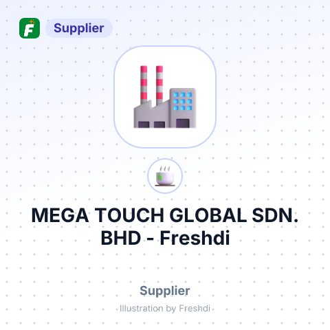 MEGA TOUCH GLOBAL SDN. BHD – summary card, no photo uploaded yet