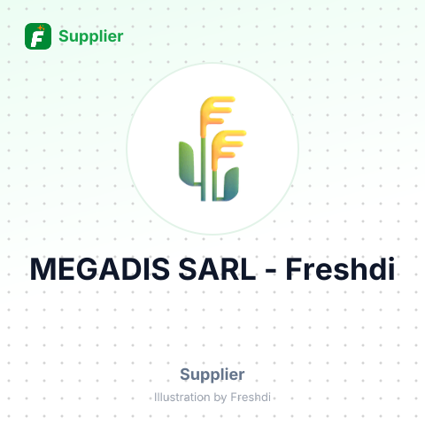 MEGADIS SARL – summary card, no photo uploaded yet