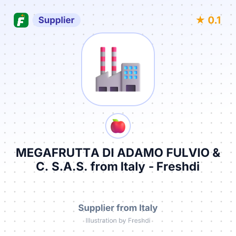 MEGAFRUTTA DI ADAMO FULVIO & C. S.A.S. – summary card, no photo uploaded yet