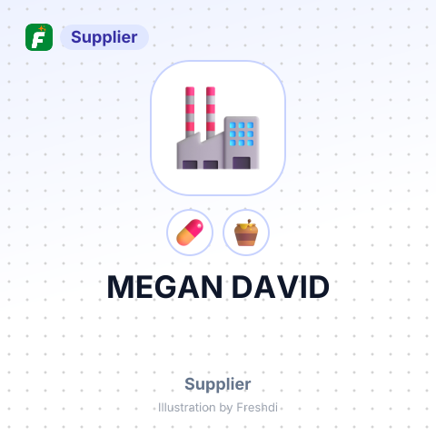 MEGAN DAVID – summary card, no photo uploaded yet