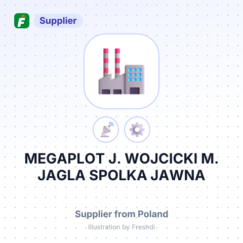 MEGAPLOT J. WOJCICKI M. JAGLA SPOLKA JAWNA – summary card, no photo uploaded yet