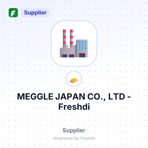 MEGGLE JAPAN CO., LTD – summary card, no photo uploaded yet