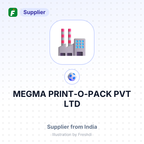 MEGMA PRINT-O-PACK PVT LTD – summary card, no photo uploaded yet