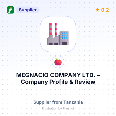MEGNACIO COMPANY LTD. – summary card, no photo uploaded yet