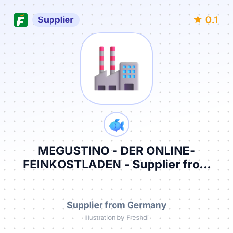 MEGUSTINO - DER ONLINE-FEINKOSTLADEN – summary card, no photo uploaded yet