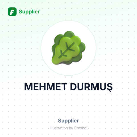 MEHMET DURMUŞ – summary card, no photo uploaded yet