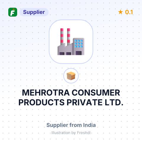 MEHROTRA CONSUMER PRODUCTS PRIVATE LTD. – summary card, no photo uploaded yet