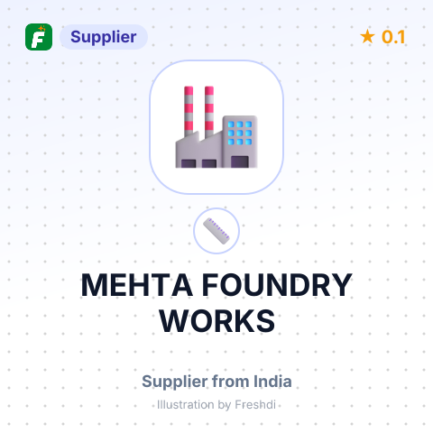 MEHTA FOUNDRY WORKS – summary card, no photo uploaded yet