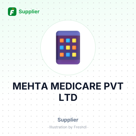 MEHTA MEDICARE PVT LTD – summary card, no photo uploaded yet