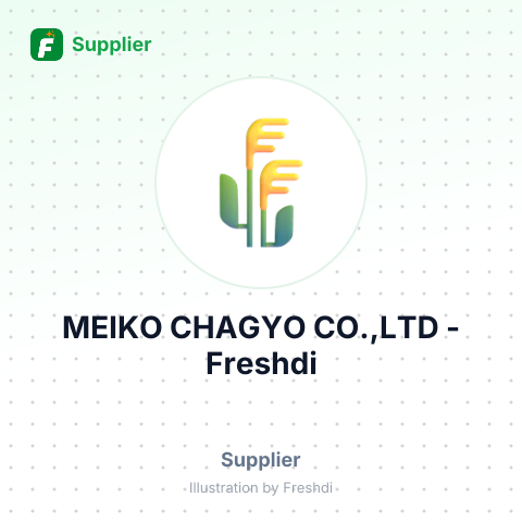 MEIKO CHAGYO CO.,LTD – summary card, no photo uploaded yet