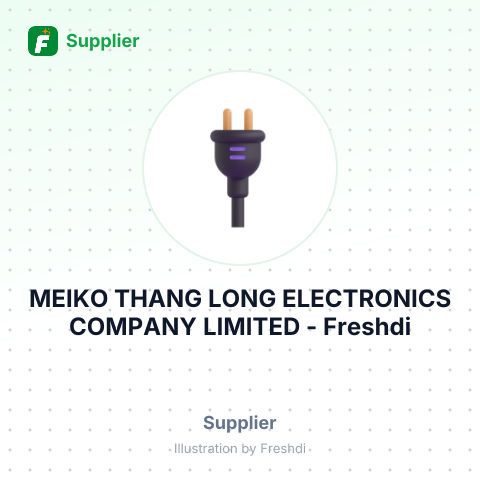 MEIKO THANG LONG ELECTRONICS COMPANY LIMITED – summary card, no photo uploaded yet