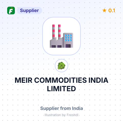 MEIR COMMODITIES INDIA LIMITED – summary card, no photo uploaded yet