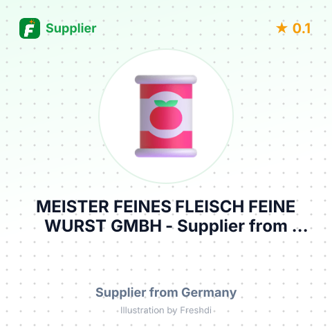 MEISTER FEINES FLEISCH FEINE WURST GMBH – summary card, no photo uploaded yet