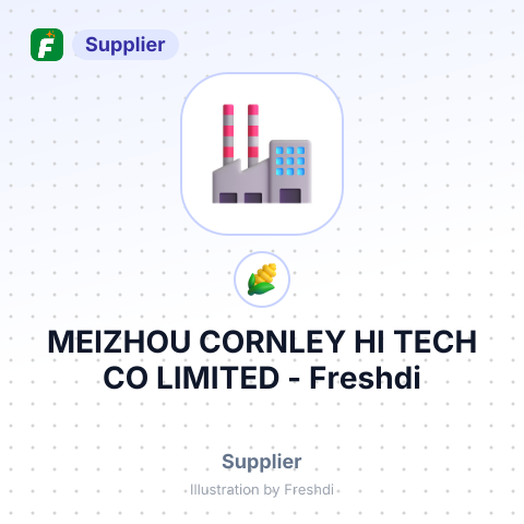 MEIZHOU CORNLEY HI TECH CO LIMITED – summary card, no photo uploaded yet