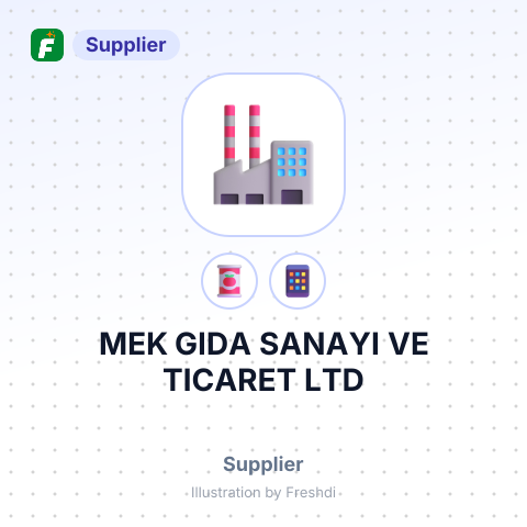 MEK GIDA SANAYI VE TICARET LTD – summary card, no photo uploaded yet