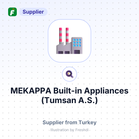 MEKAPPA Built-in Appliances (Tumsan A.S.) – summary card, no photo uploaded yet