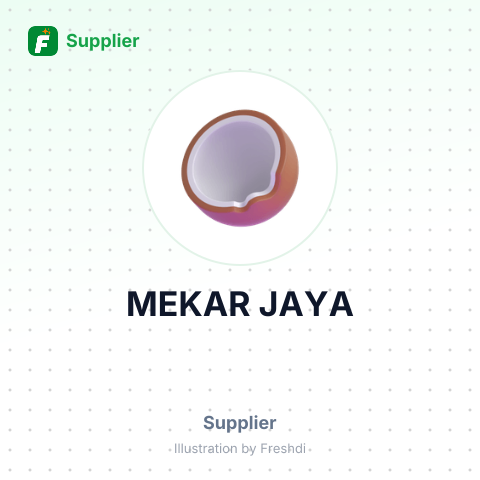 MEKAR JAYA – summary card, no photo uploaded yet